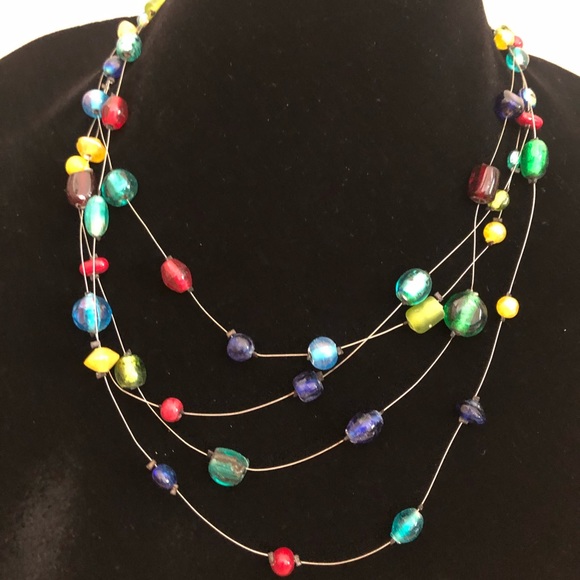 Multi-Colored Necklace! - Picture 2 of 3